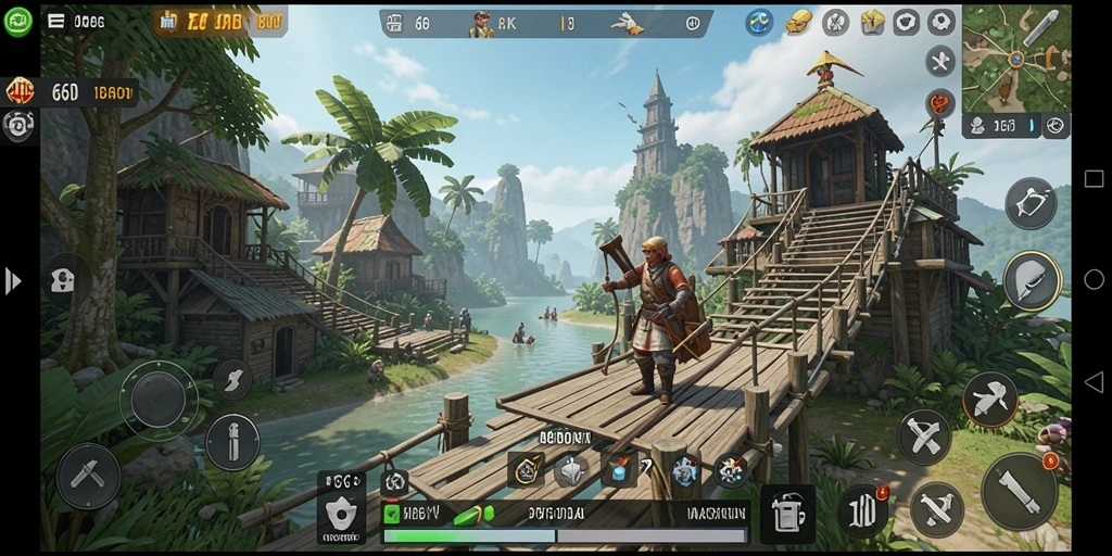 Gameplay 66D yang menakjubkan di dunia terbuka.