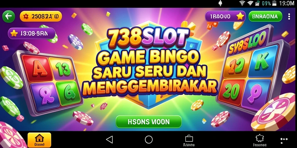 Screenshot gameplay seru 738SLOT yang menampilkan aksi Bingo.