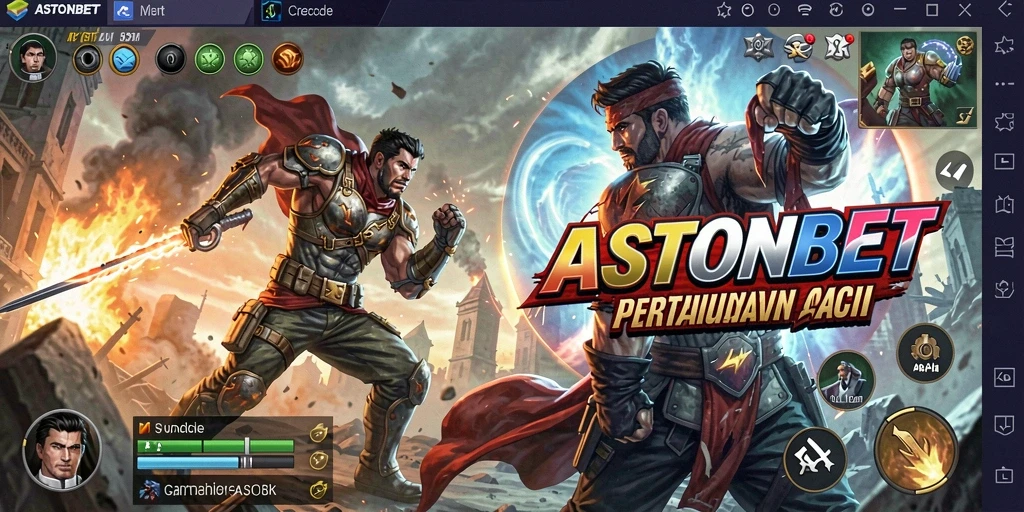 Gameplay mendebarkan di ASTONBET dengan pertarungan intens.