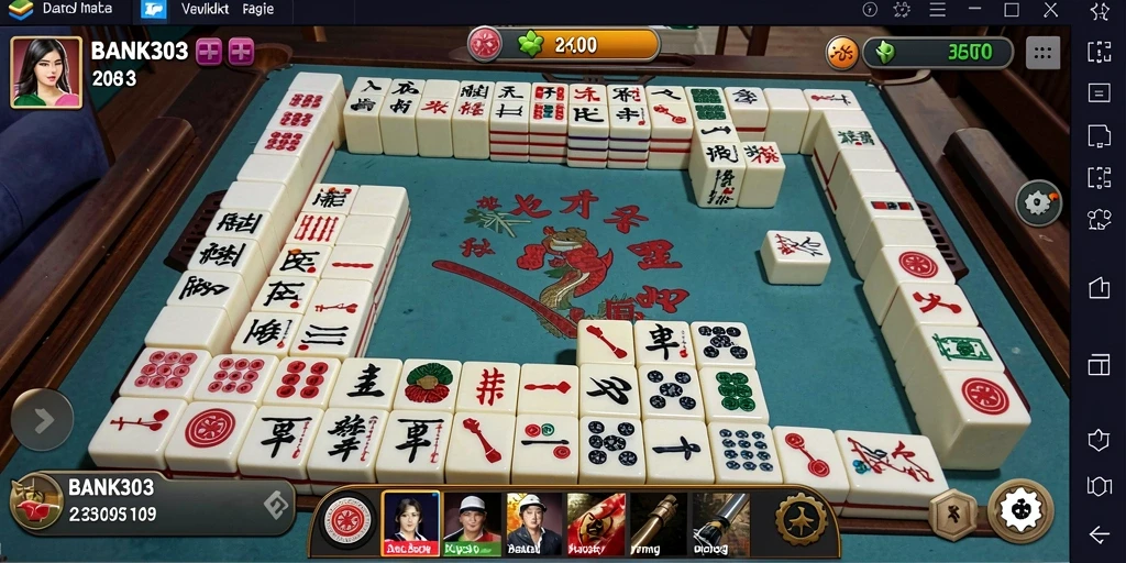 Tampilan gameplay BANK303 yang seru dan menantang.