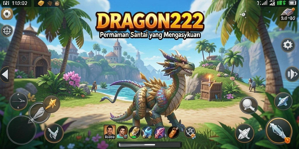 Tampilan gameplay DRAGON222 yang seru dan penuh warna.