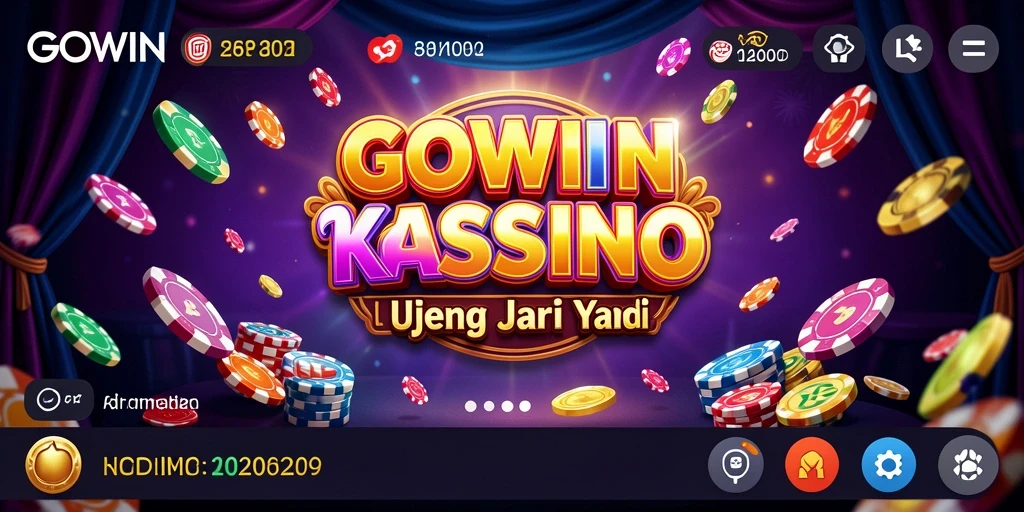 Screenshot GOWIN menampilkan gameplay Kasino yang mengasyikkan dan penuh aksi.