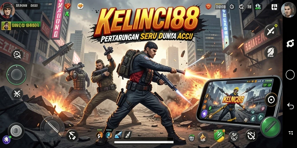 Tangkapan layar KELINCI88 menampilkan aksi seru saat pertempuran terjadi.