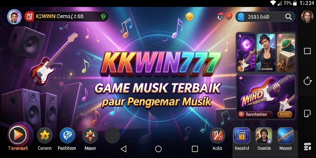 Tampilan gameplay KKWIN777 yang seru dan penuh warna.