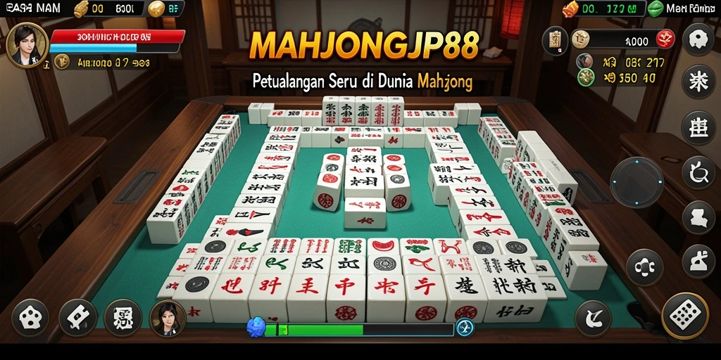 Tangkapan layar gameplay petualangan MAHJONGJP88 yang menarik.