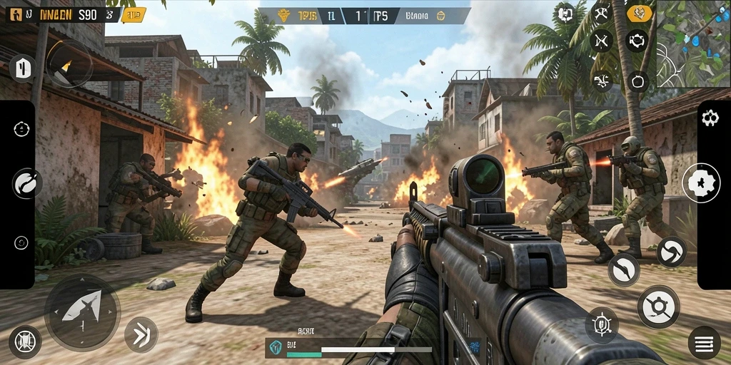 Tampilan gameplay S80 yang seru dan penuh aksi.
