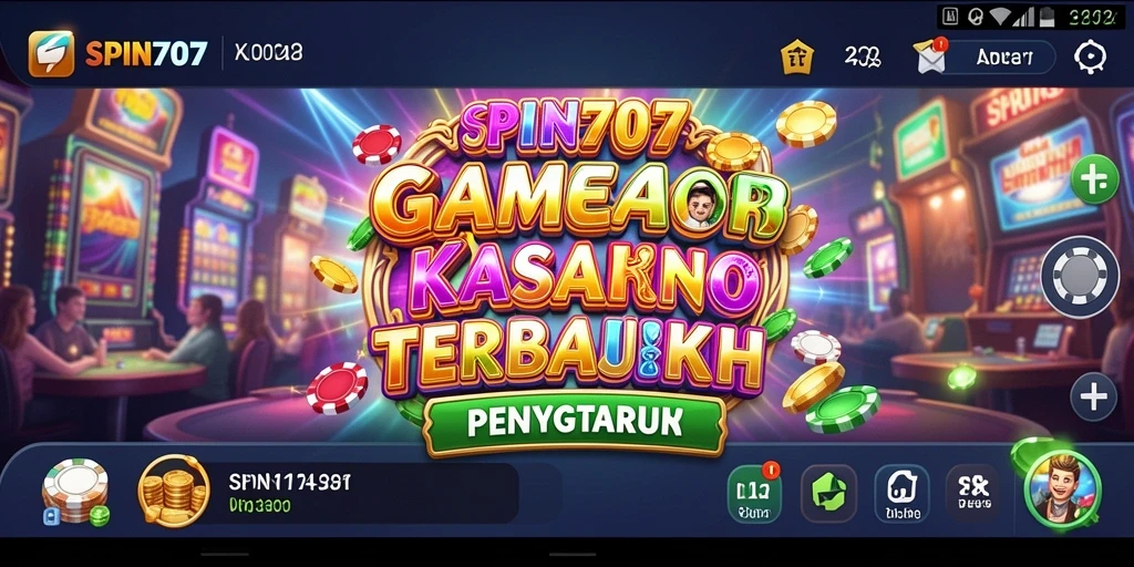 Screenshot SPIN707 menunjukkan gameplay Kasino yang menarik dan menghibur.