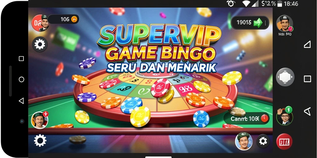 Tampilan gameplay Bingo yang seru dan interaktif di SUPERVIP.